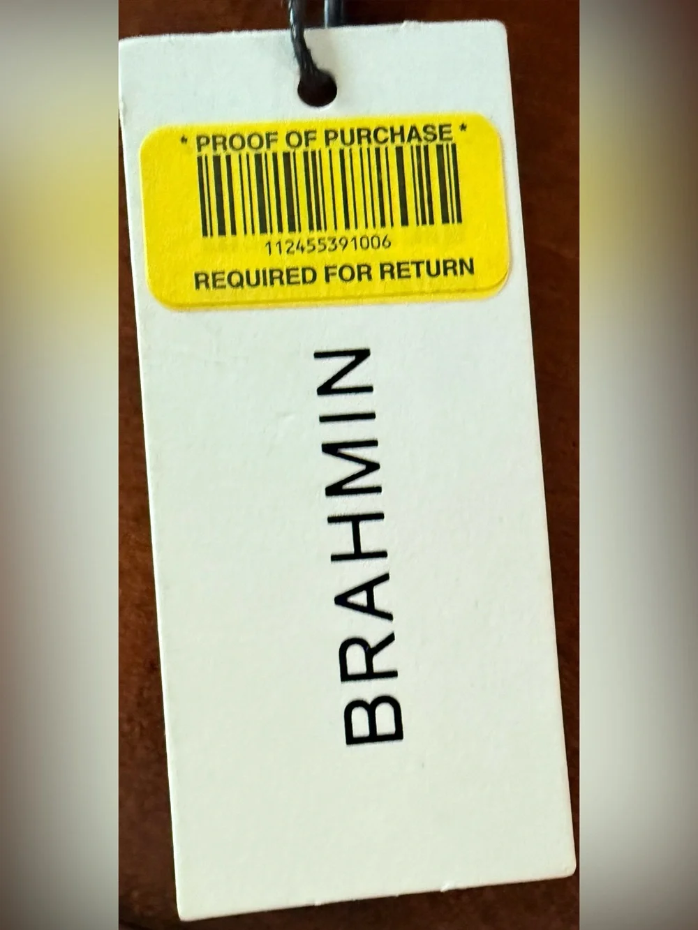 Brahmin shimmering metallic